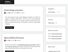 Tablet Screenshot of blog.darkbyte.sk