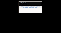Desktop Screenshot of darkbyte.sk